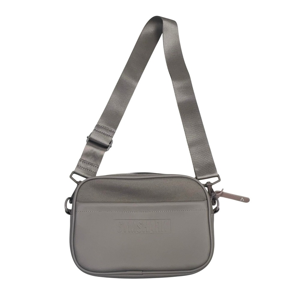 Gymshark Everyday Camera Bag Gray One Size Shoulder Crossbody Padded Strap